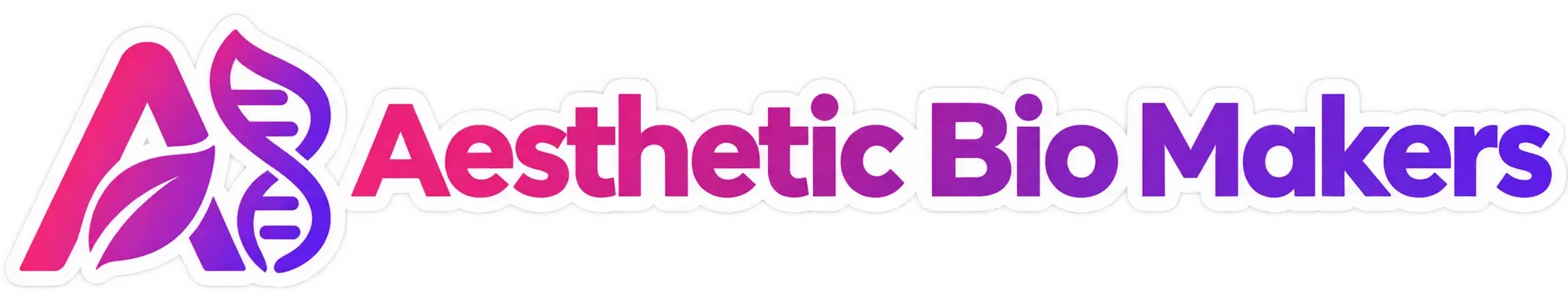 Aesthetic bio makers logo